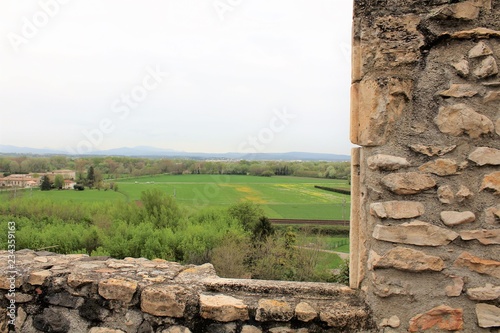 VILLAGE DE ROCHEMAURE -ARDECHE photo