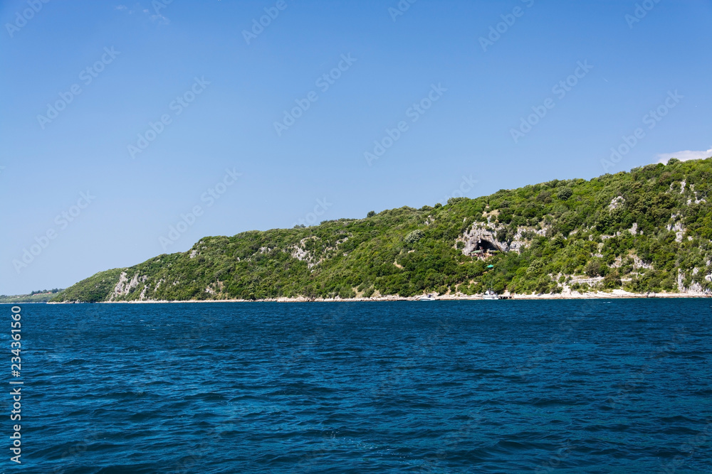 Naklejka premium Limski-Kanal, Istrien, Kroatien