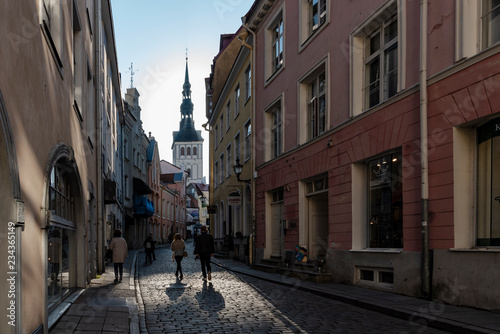 Fototapeta Naklejka Na Ścianę i Meble -  Tallinn old town view