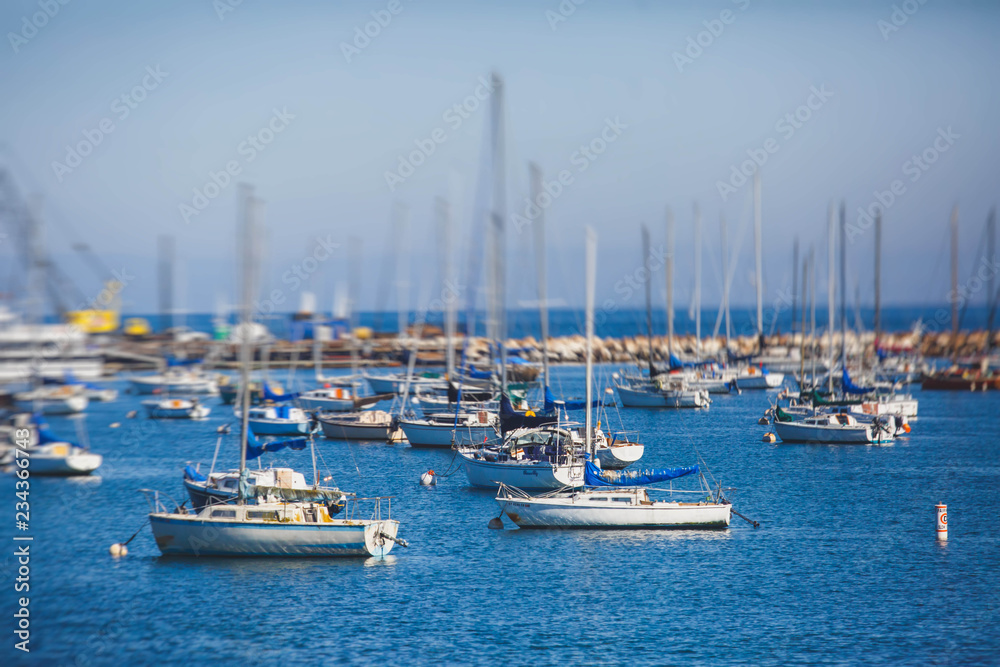 View of Monterey Old Fisherman's wharf, Monterey County, California, USA