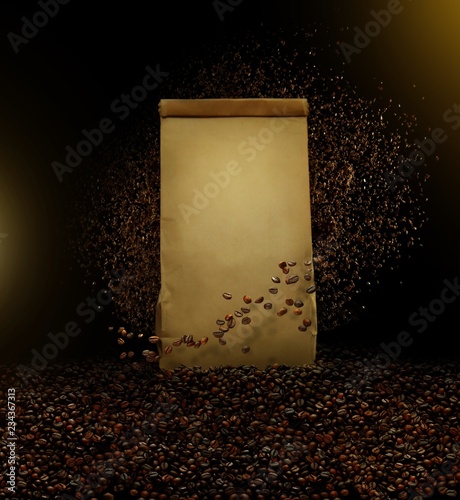 Coffee explostion  photo