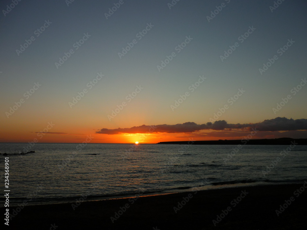 Fototapeta premium Puesta del sol