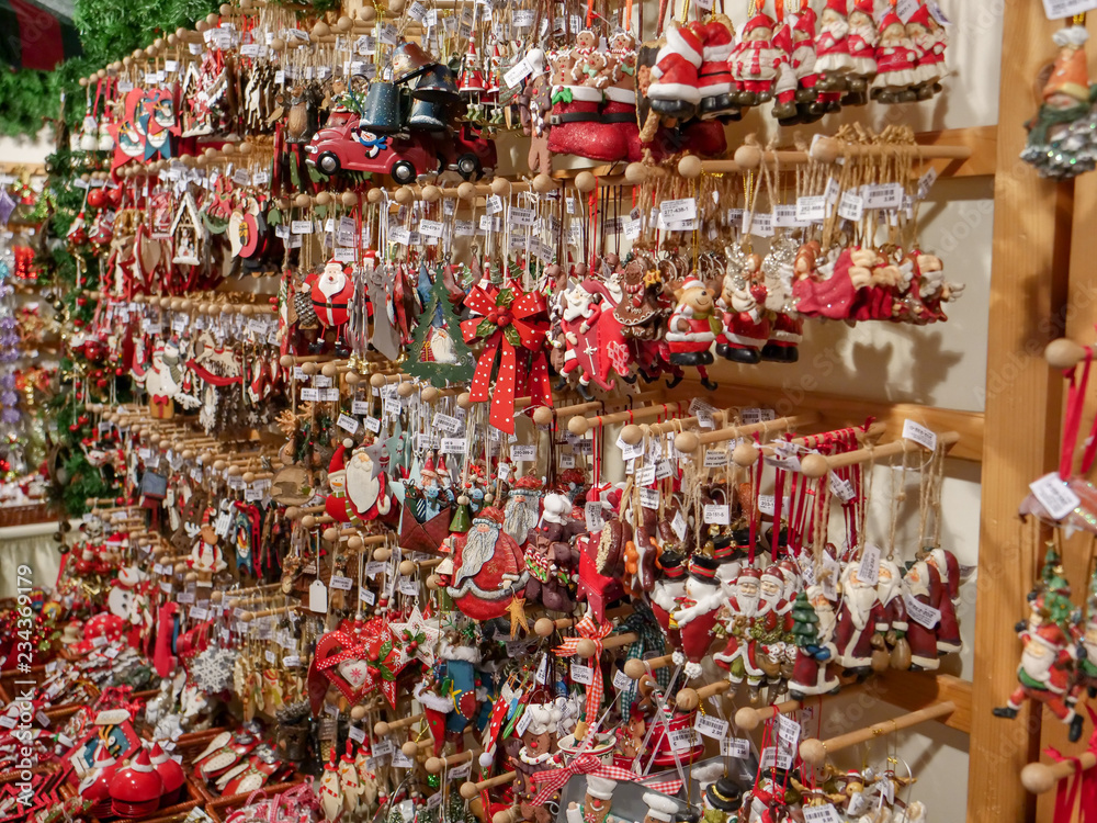 Naklejka premium Nuremberg, Germany, November 15th 2018 - Christmas Markets