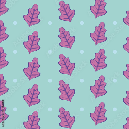 tropical leafs icon pattern