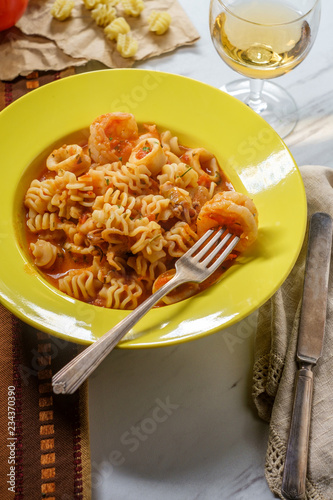 Radiatori Pasta Sherry Sauce photo