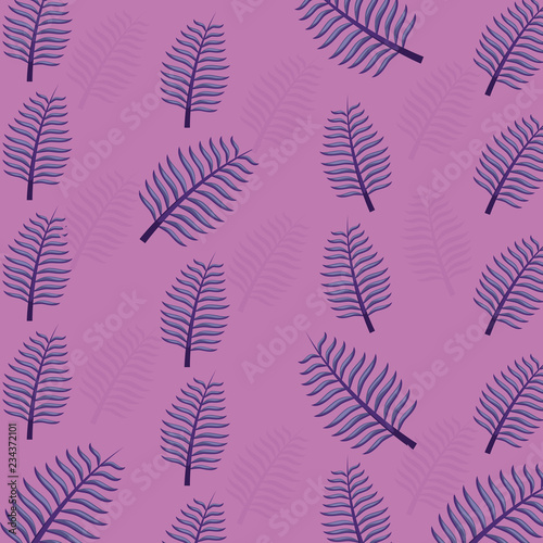 tropical leafs icon pattern