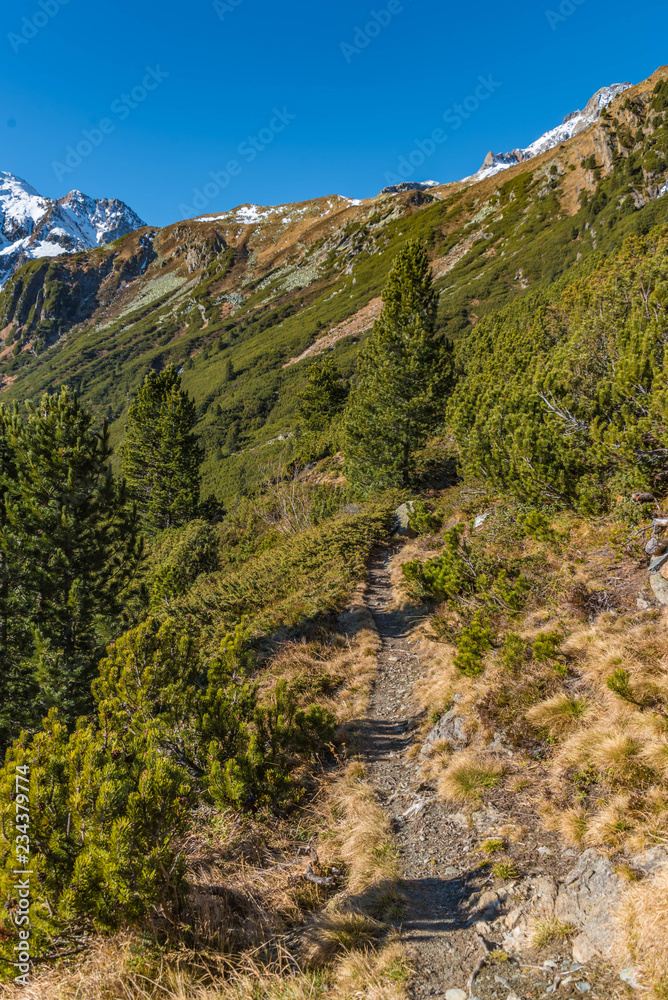 Obraz premium Stubaier Höhenweg