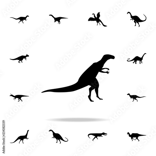 Psittacosaurus icon. Detailed set of dinosaur icons. Premium graphic design. One of the collection icons for websites, web design, mobile app © gunayaliyeva