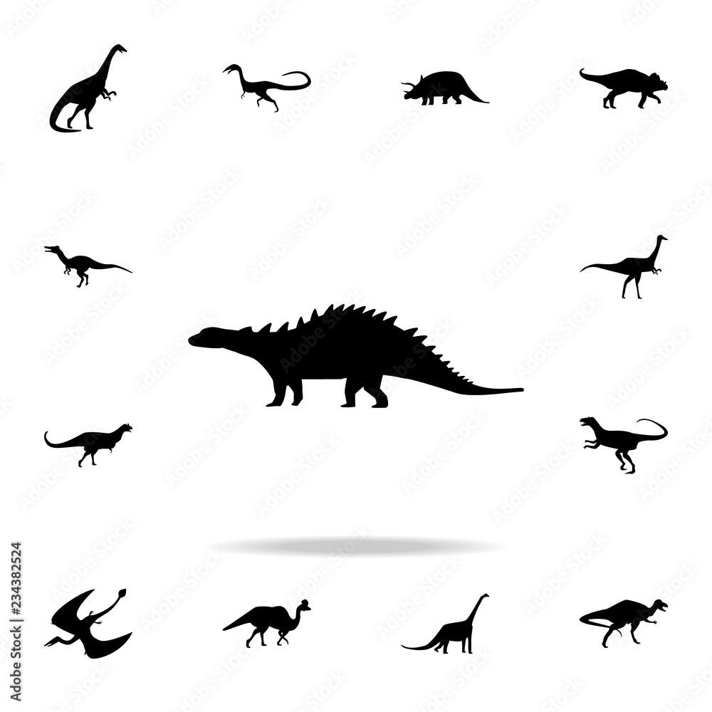 Silvisaur icon. Detailed set of dinosaur icons. Premium graphic design. One of the collection icons for websites, web design, mobile app Silvisaur icon. Detailed set of dinosaur icons. Premium graphic design. One of the collection icons for websites, web design, mobile app
