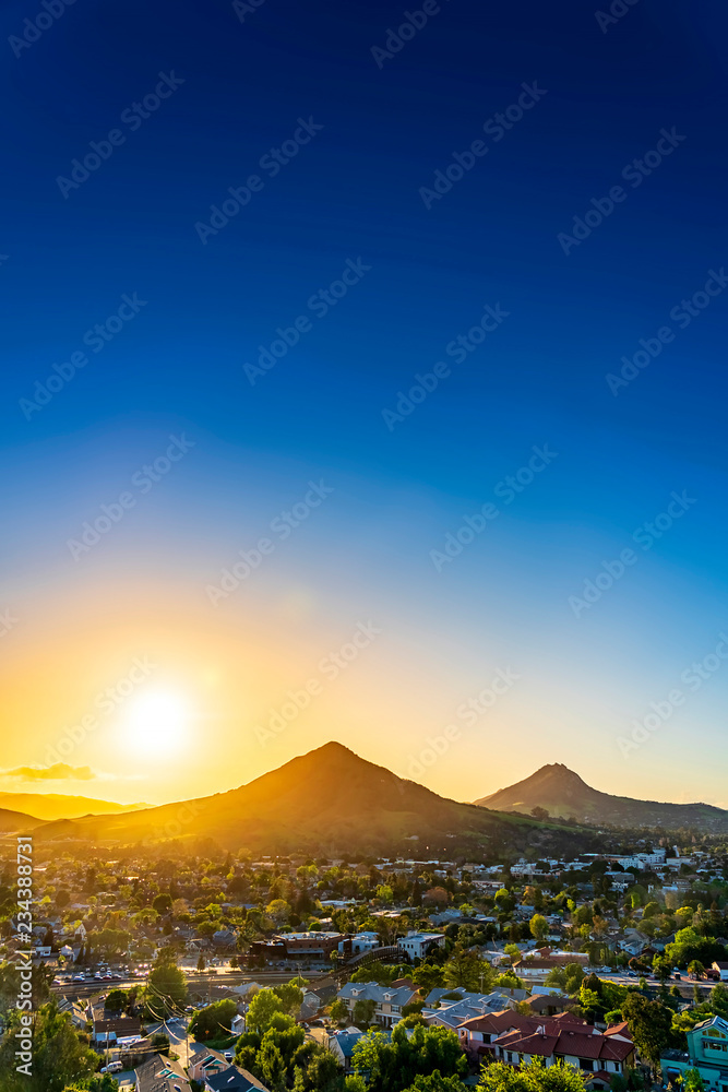 Obraz premium Golden Hour, San Luis Obispo, CA