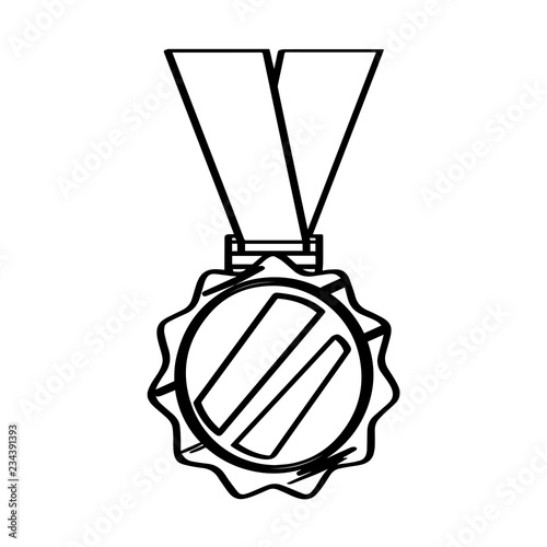 Wallpaper Mural Isolated golden medal icon. Vector illustration design Torontodigital.ca