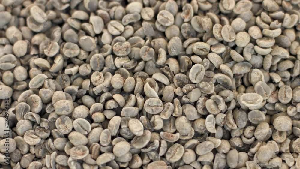 4K Aroma of coffee. Coffee bean rotation 4K Aroma of coffee. Coffee bean rotation