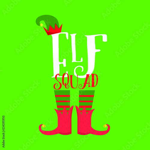 Elf Squad Christmas Gift Holiday Colorful