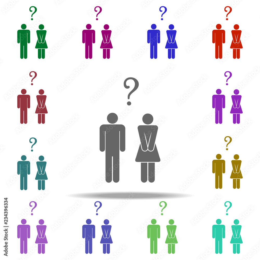 the relationship is questionable icon. Elements of People in love in multi color style icons. Simple icon for websites, web design, mobile app, info graphics the relationship is questionable icon. Elements of People in love in multi color style icons. Simple icon for websites, web design, mobile app, info graphics