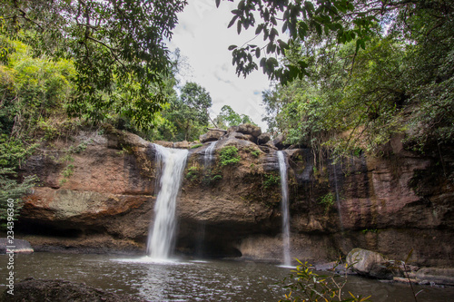 Pure nature at Haew Suwat Waterfall Khao Yai National Park Nakhon Ratchasima province Thailand