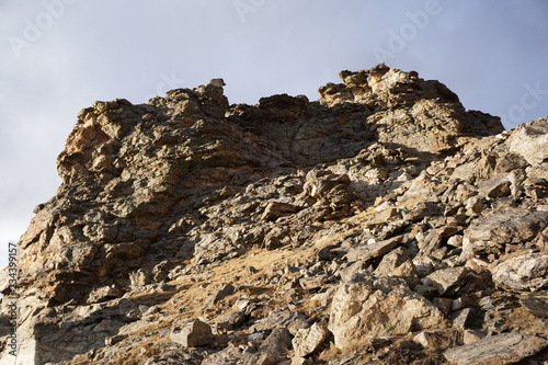 rocks and blue sky