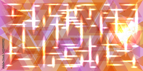 Εκτύπωση καμβά Vector pattern of metal in pastel peach colors.