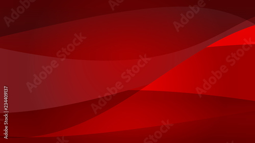 The Abstract vector image red wave on white background.