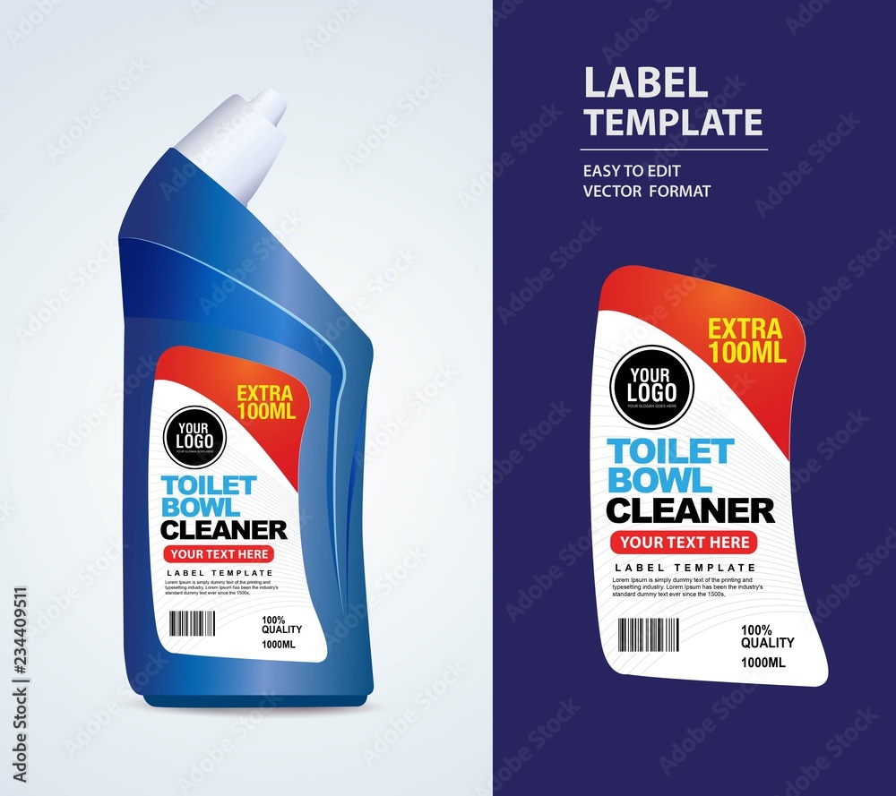 Bottle label, Package template design, Label design, mock up design label template