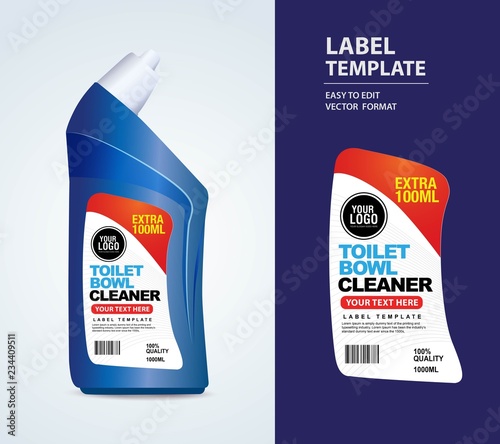 Bottle label, Package template design, Label design, mock up design label template