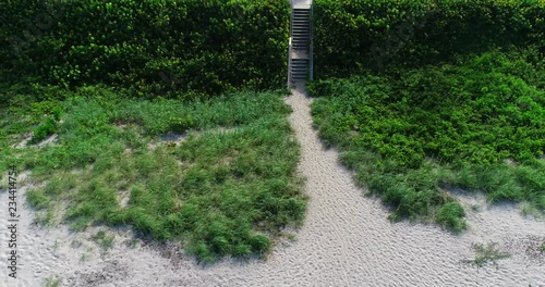 Wallpaper Mural jupiter beach stairs 1 at 60fps Torontodigital.ca