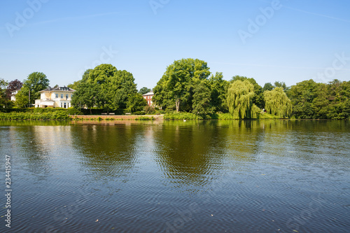 Hamburg city view