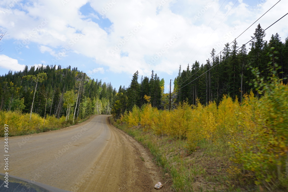 Fototapeta premium road in the mountains