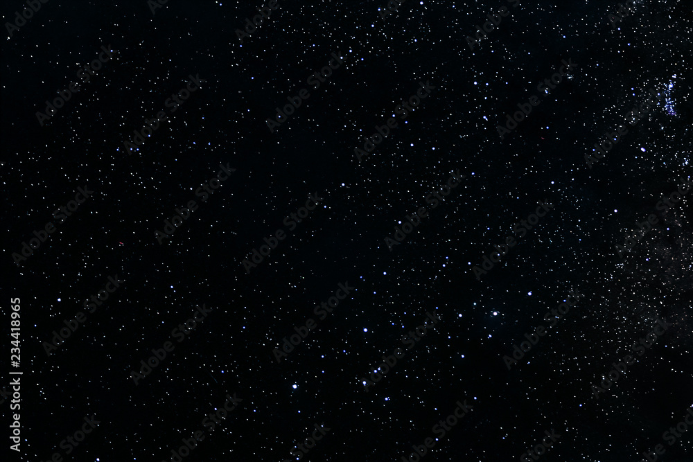 Stars and galaxy outer space sky night universe black starry background of starfield
