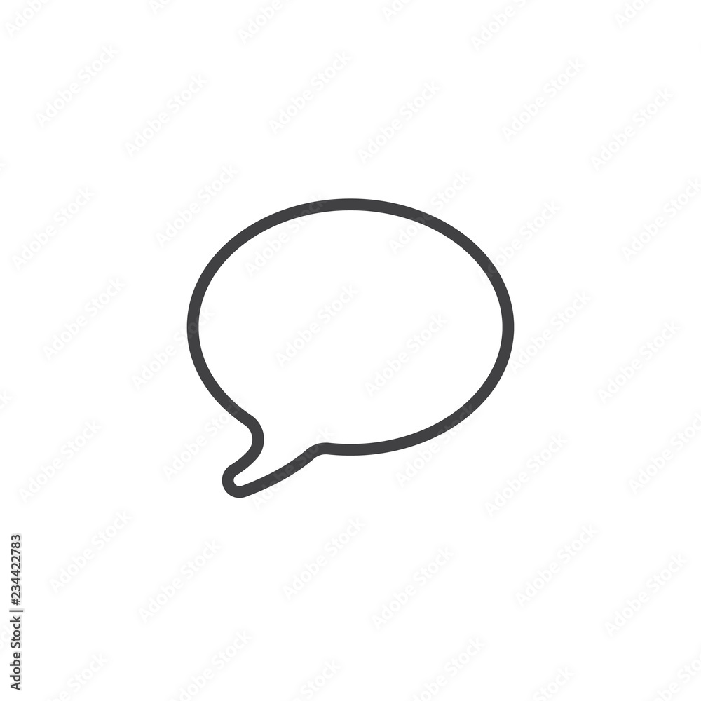 Dialogue speech bubbles outline icon. linear style sign for mobile concept and web design. Chat message simple line vector icon. Conversation symbol, logo illustration. Pixel perfect vector graphics Dialogue speech bubbles outline icon. linear style sign for mobile concept and web design. Chat message simple line vector icon. Conversation symbol, logo illustration. Pixel perfect vector graphics