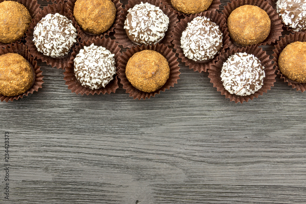 Chocolate and coconut cakes Chocolate and coconut cakes
