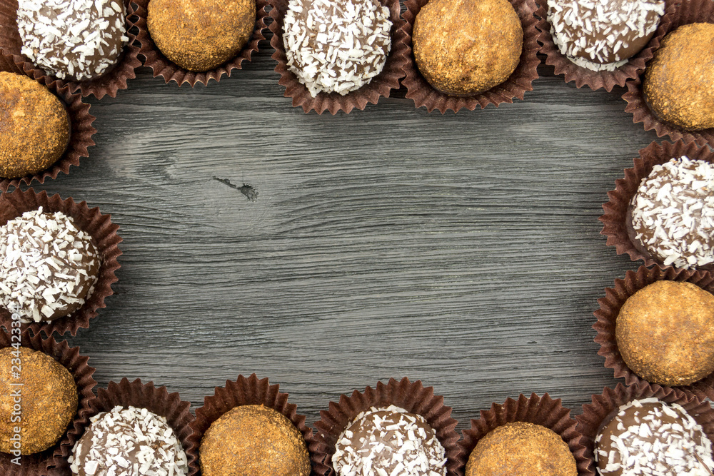 Chocolate and coconut cakes Chocolate and coconut cakes