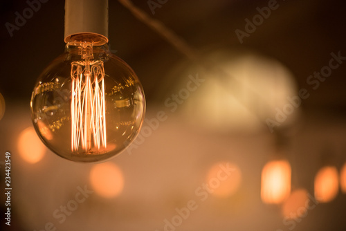 Edison light bulb