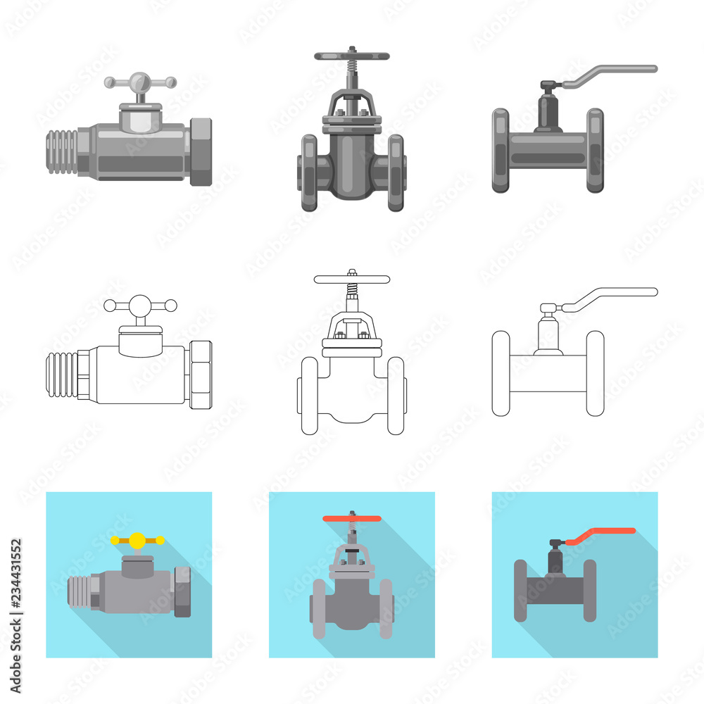Vector illustration of pipe and tube logo. Collection of pipe and pipeline stock vector illustration. Vector illustration of pipe and tube logo. Collection of pipe and pipeline stock vector illustration.