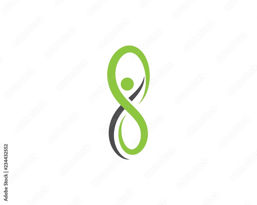 Fototapeta premium Healthy Life Logo template