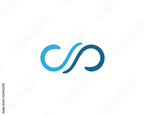 Infinity logo Vector