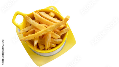 Cups of French fries