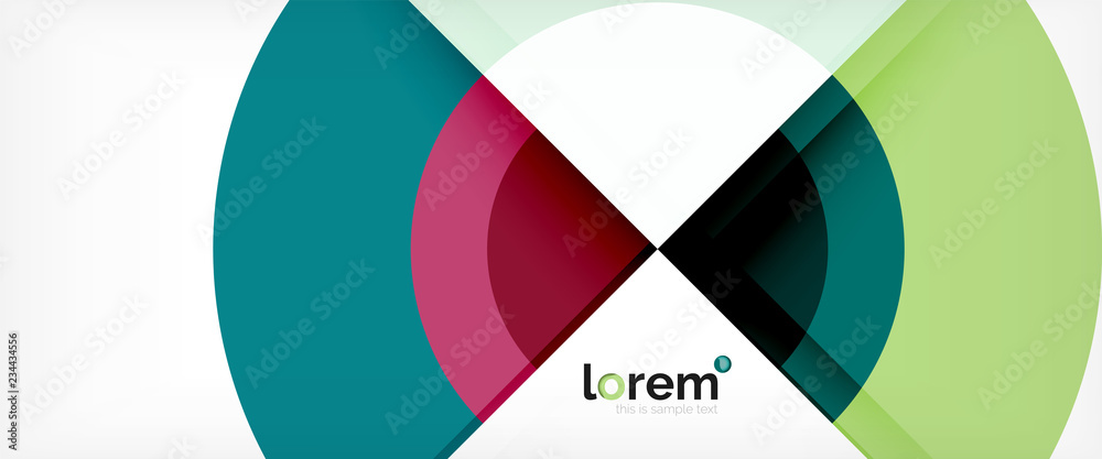 Multicolored round shapes abstract background Multicolored round shapes abstract background