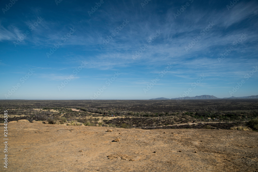 Across erongu crater