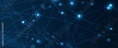 Conceptual technology illustration of artificial intelligence