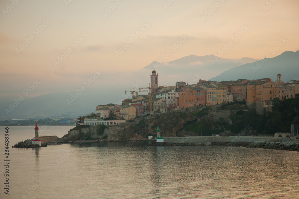 Fototapeta premium Bastia Sunset
