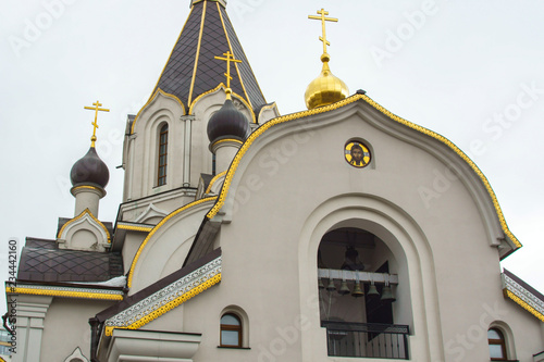 golden domes of christian churches