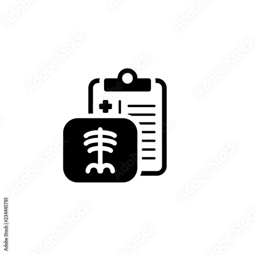 Radiology and Medical Services Flat Icon