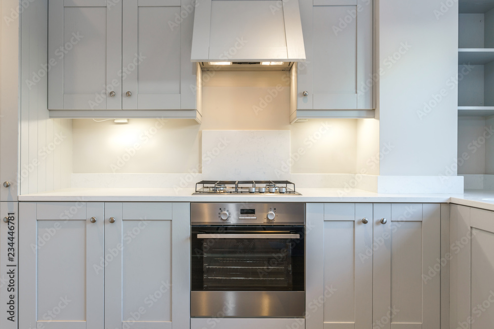 Fototapeta premium Modern and small kitchen