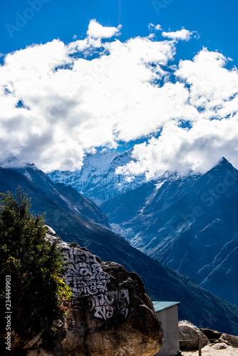 Mountain Nache Bazaar Himalaya