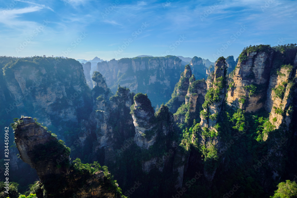 Fototapeta premium Zhangjiajie mountains, China