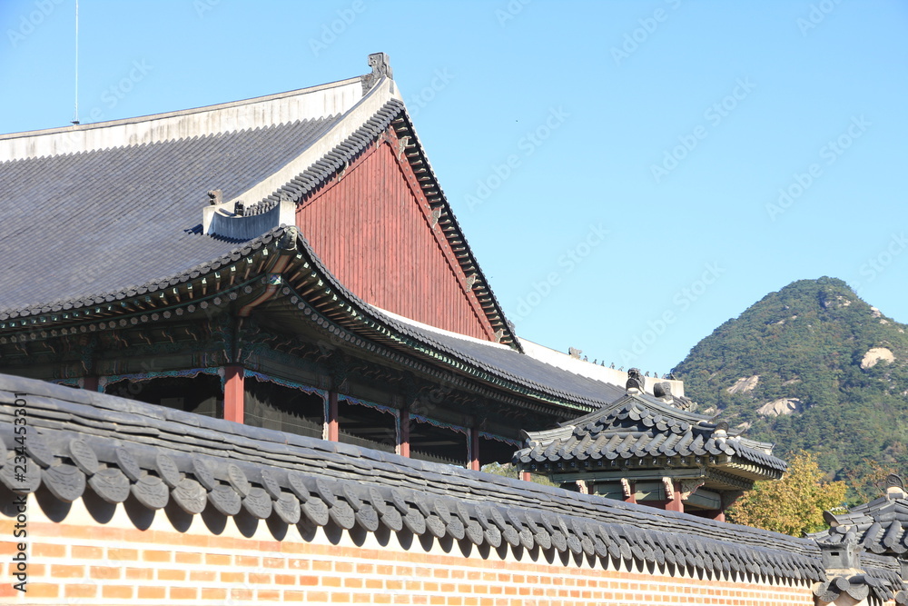 Gyeongbokgung Palace in Seoul, South Korea Gyeongbokgung Palace in Seoul, South Korea