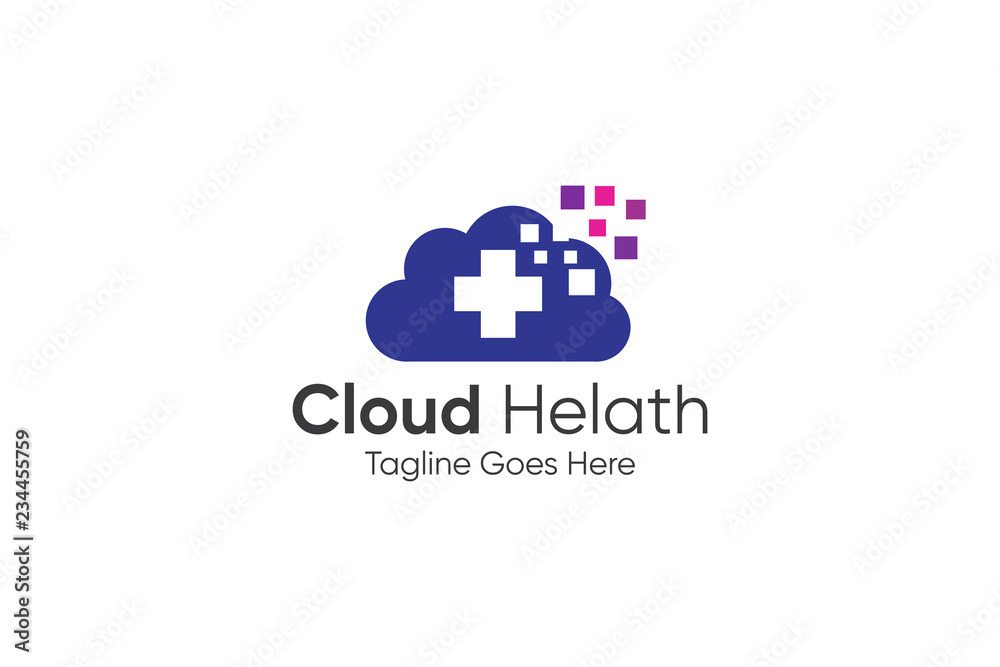 Digital Medical pharmacy logo template Digital Medical pharmacy logo template