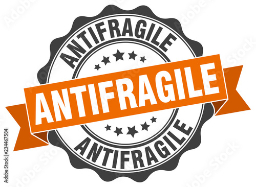 antifragile stamp. sign. seal