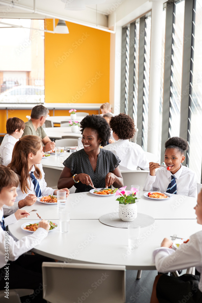 High School Lunch Table Groups