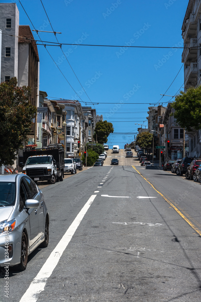Union Street in San Francisco, California